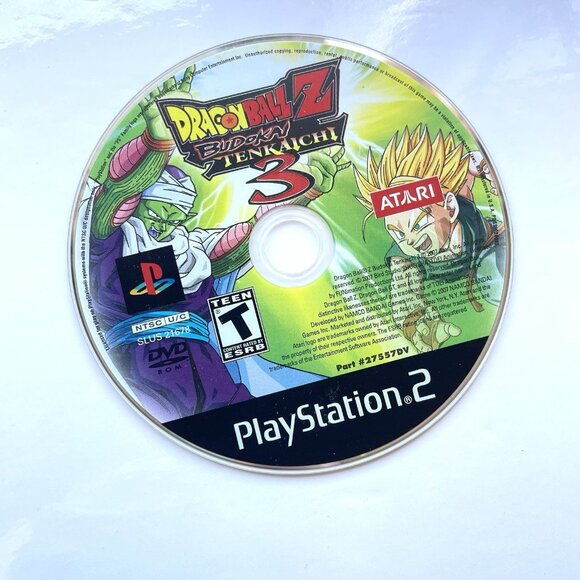 Dragon Ball Z: Budokai Tenkaichi 3 (PS2, Sony PlayStation 2, 2007) CIB w Manual - Picture 8 of 15